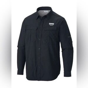Columbia Cascades Explorer Black Long Sleeve Shirt
Size M